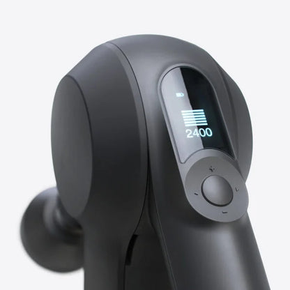Theragun Elite Deep Tissue Massage Gun – Powerful Percussive Therapy with OLED Screen & 5 Attachments