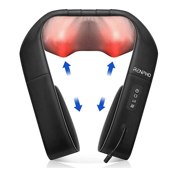 Renpho Neck and Shoulder Massager with Adjustable Strap with Heat