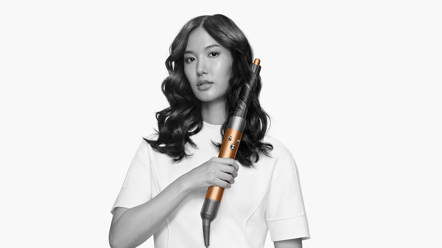 Dyson Airwrap Hair Styler - HS05-2022 - Long (Prussian Blue/Copper) (Multi-functional Attachments Are The Perfect Alternatives to a Curling Iron, Curling Wand & Blow Dryer Brush),1 count