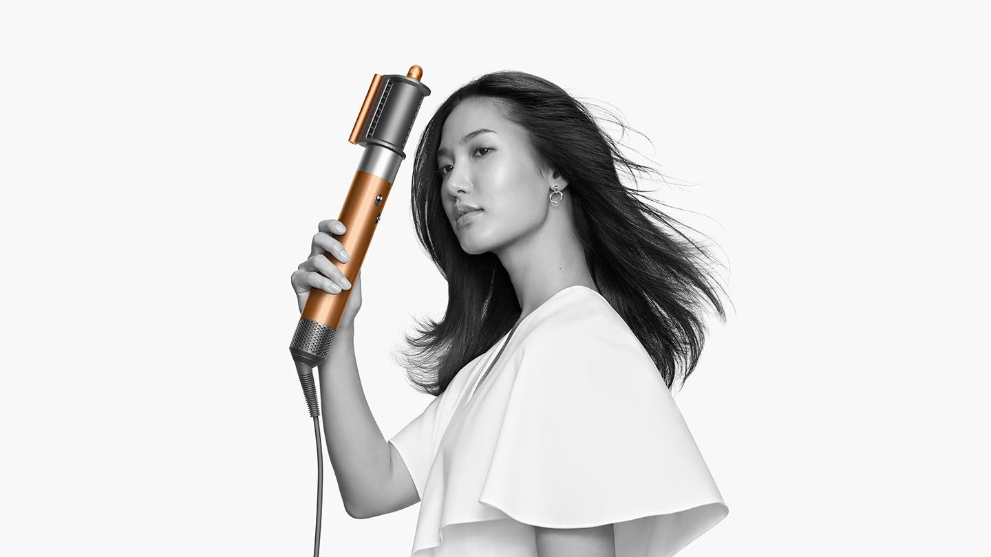 Dyson Airwrap Hair Styler - HS05-2022 - Long (Prussian Blue/Copper) (Multi-functional Attachments Are The Perfect Alternatives to a Curling Iron, Curling Wand & Blow Dryer Brush),1 count