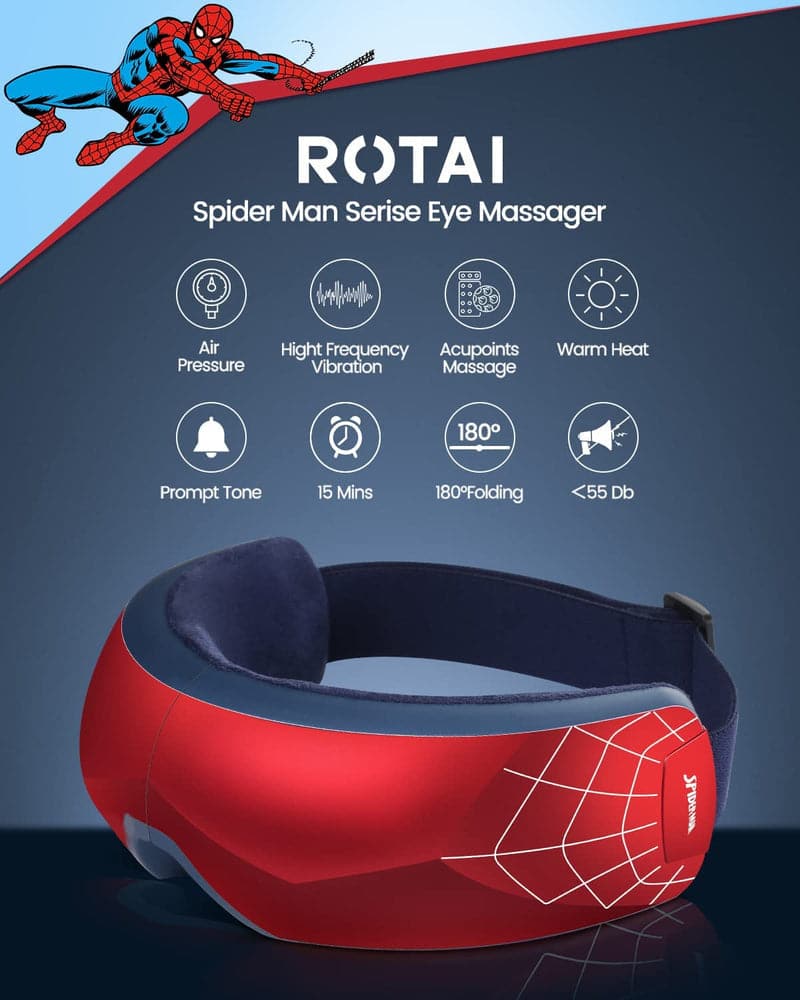 Rotai Spiderman Eye Massager