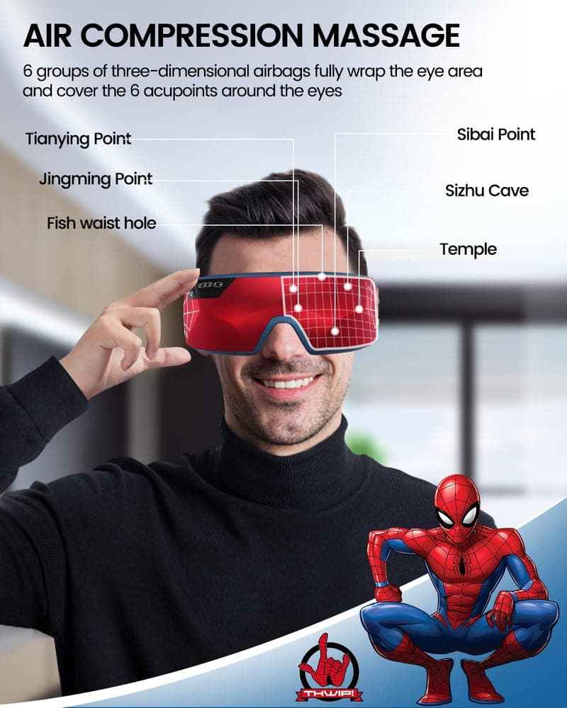 Rotai Spiderman Eye Massager