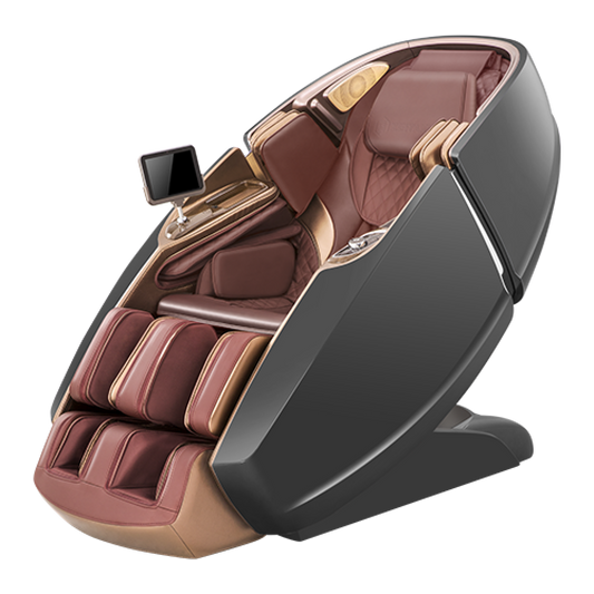 4D Plus SL-Track Massage Chair with Pulse Detection, Bluetooth, Wireless Charging & Zero Gravity – 3-Year Warranty & Free Installation