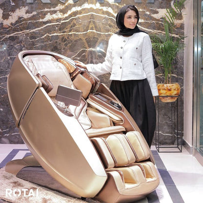 Rotai Gemini Massage Chair -Red Patented Technology For Dual Core
