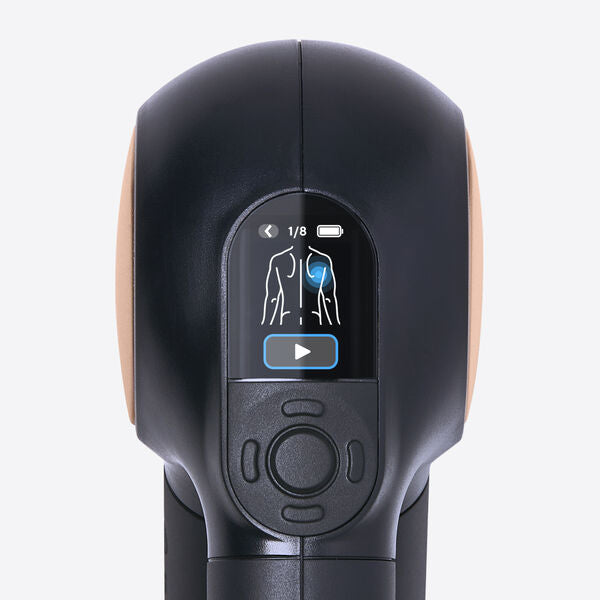 Theragun Sense Massage Gun with LCD Screen – Quiet, Lightweight Percussion Therapy for Pain & Stress Relief