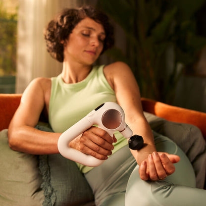 Theragun Sense Massage Gun with LCD Screen – Quiet, Lightweight Percussion Therapy for Pain & Stress Relief