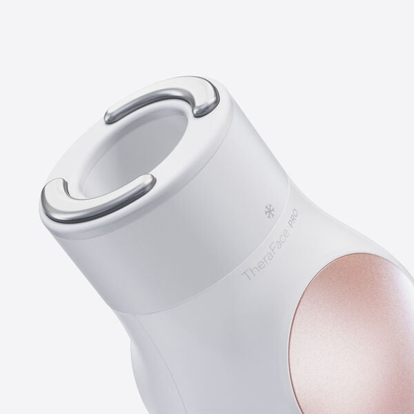 TheraFace Hot and Cold Rings – Cryothermal Therapy Attachments for Face Massage (White)