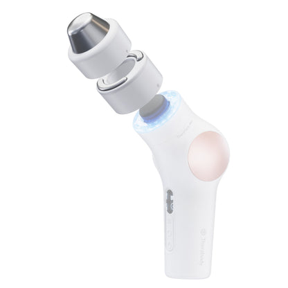 TheraFace Hot and Cold Rings – Cryothermal Therapy Attachments for Face Massage (White)