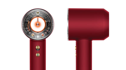 Dyson Supersonic Nural (Red Velvet/Gold) HD16 Hair Dryer | Quick, Intelligent Drying - Exclusive Colour