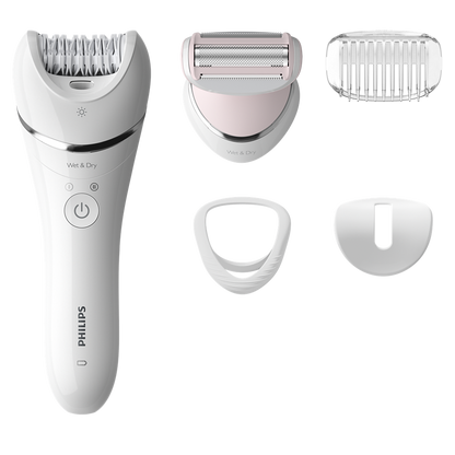 PHILIPS Epilator Series 8000 Wet & Dry epilator BRE710