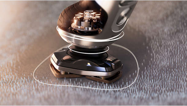 Philips S9000 Prestige Electric Shaver SP9871/22 | Wet & Dry Razor with Smart SkinIQ Technology | Ultra-Close & Comfortable Shave | Wireless Charging & 60min Cordless Use