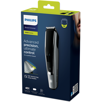 Philips Series 5000 Beard Trimmer BT5502/13 | Effortless and Precise Grooming