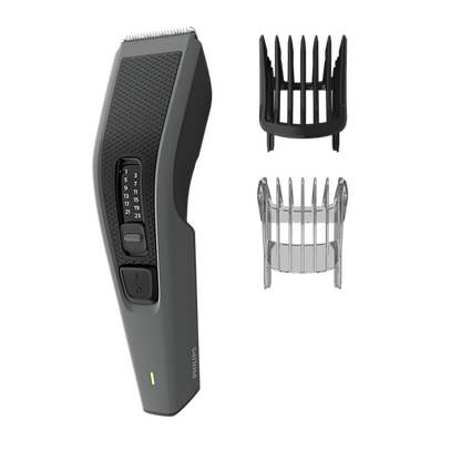 Philips Hair Clipper HC3525/13 | Easy, Even Haircuts | Self-Sharpening Blades, 13 Length Settings | 45min Cordless, DuraPower Tech, Washable Blades