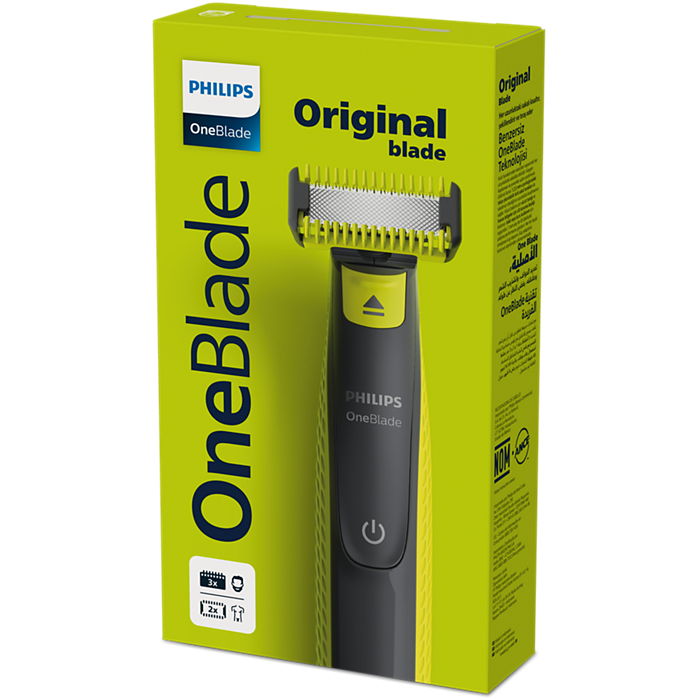 Philips OneBlade QP2824/10 Hybrid Trimmer & Shaver – Wet & Dry Use