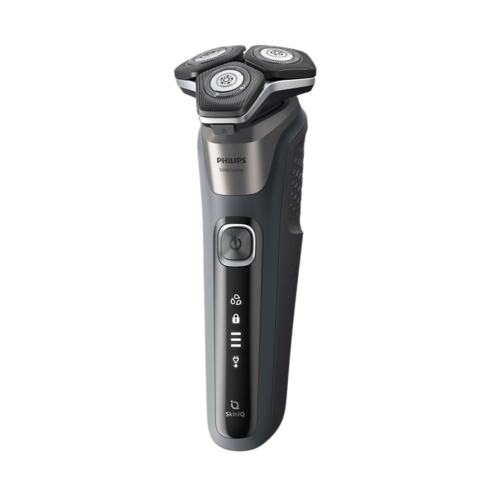 Philips Shaver S5887/10 | Wet & Dry Use | Smart SkinIQ Tech for a Powerful, Comfortable Shave | Flexible Heads, Power Adapt Sensor | 60min Cordless Use, Travel Case Included