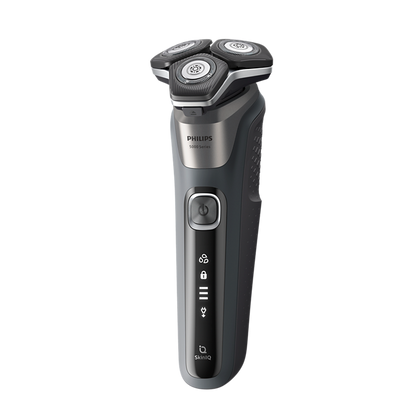 Philips Shaver S5887/10 | Wet & Dry Use | Smart SkinIQ Tech for a Powerful, Comfortable Shave | Flexible Heads, Power Adapt Sensor | 60min Cordless Use, Travel Case Included