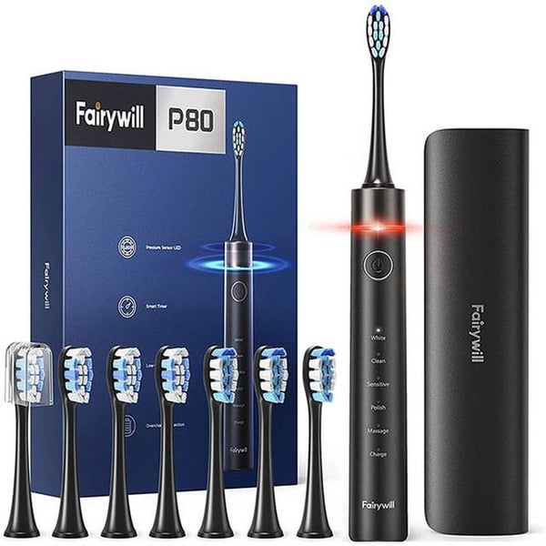 Fairywill P80 Electric Toothbrush FWP80-BK