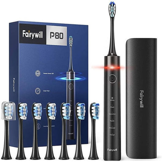 Fairywill P80 Electric Toothbrush FWP80-BK