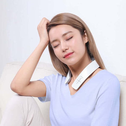 Rotai Baymax K10 Smart Neck Massager – 5 Modes, Heat Therapy, EMS/TENS Electrodes, Magnetic Pulse, Wireless Remote & 3D Fit Design