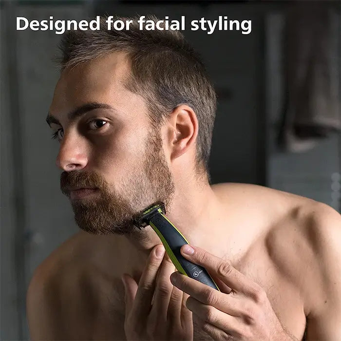 Philips OneBlade QP2824/10 Hybrid Trimmer & Shaver – Wet & Dry Use