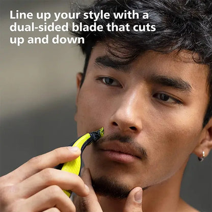 Philips OneBlade QP2824/10 Hybrid Trimmer & Shaver – Wet & Dry Use