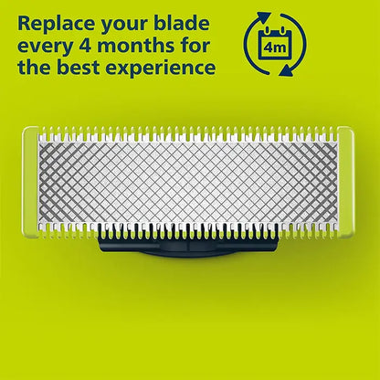 Philips OneBlade QP2824/10 Hybrid Trimmer & Shaver – Wet & Dry Use