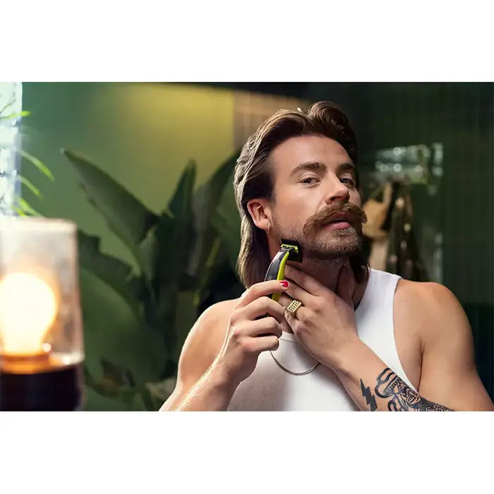 Philips OneBlade QP220/51 Replacement Blades – 2-Pack for Trim, Edge, & Shave