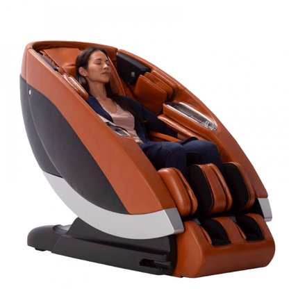 4D L-Track Massage Chair with Zero Gravity, Bluetooth, Foot Rollers, Heat & USB – 3-Year Warranty & Free Installation