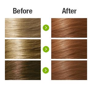 Medium Blonde Red 7.4 Hair Colour with Natural Ingredients base Naturigin 