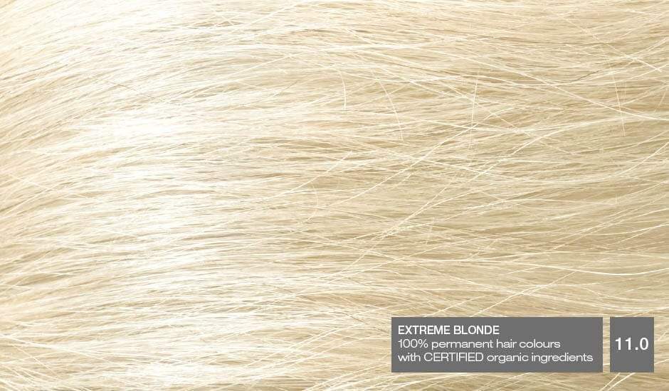 Extreme Blonde 11.0 Hair Colour with Natural Ingredients base Naturigin 