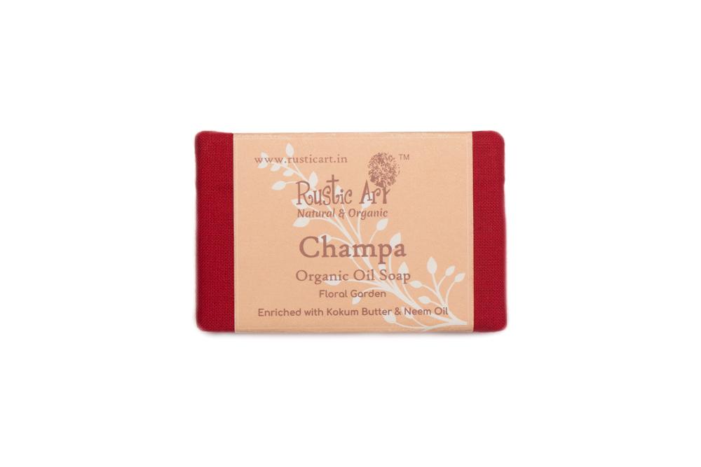 Champa Soap by Rustic Art Bar Soap Rustic Art 