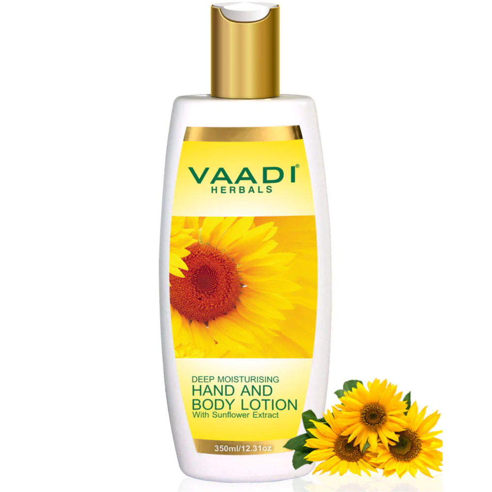 Organic Hand & Body Lotion with Sunflower Extract (350 ml/12 fl oz)