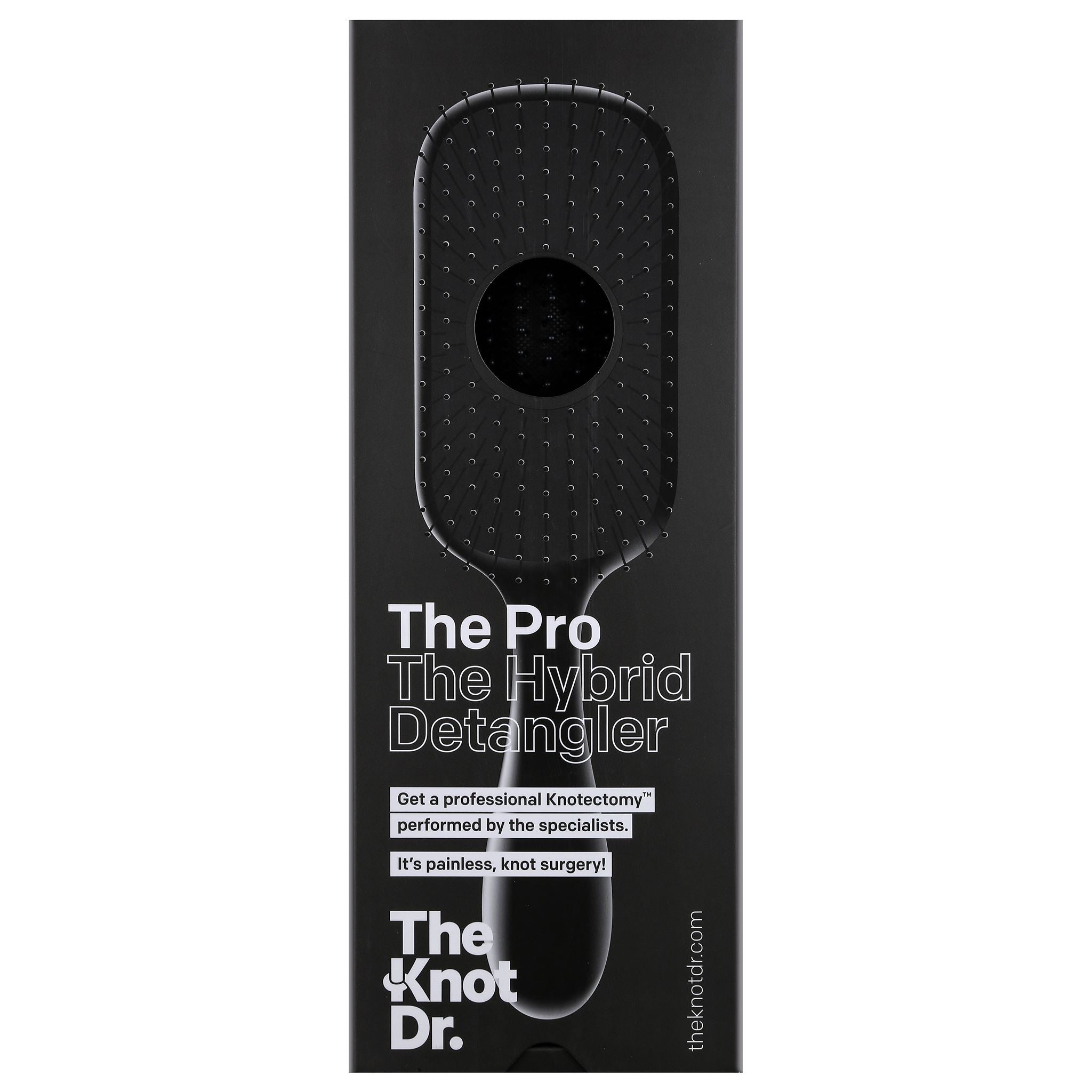 The Knot Dr. Hair Brush - Pro Black Hair Brush Neu Cosmetics DMCC 