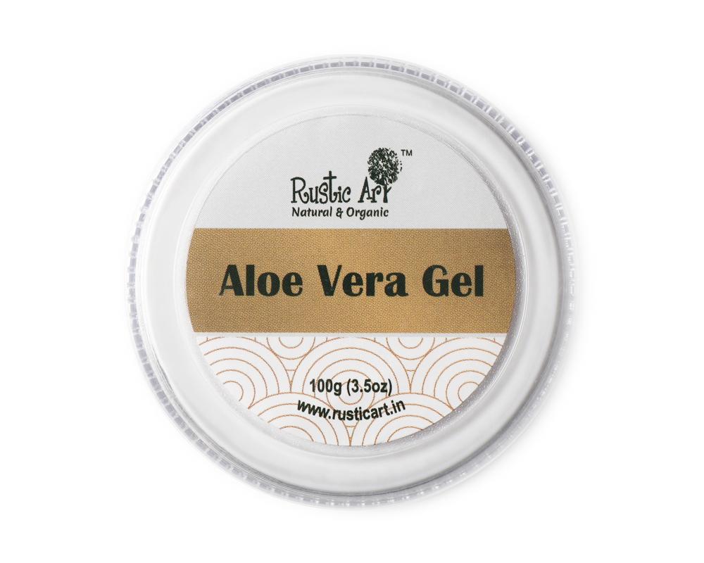 Organic Aloe Vera Lemon Gel by Rustic Art Organic Gel Rustic Art 