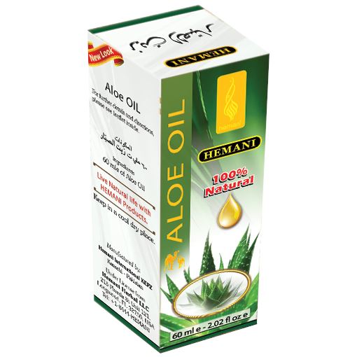 Hemani Herbal Aloe Vera Oil Herbal Oils Hemani 60ml 