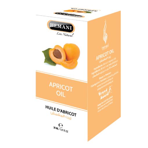 Hemani Herbal Apricot Oil - 30ml Herbal Oils Hemani 