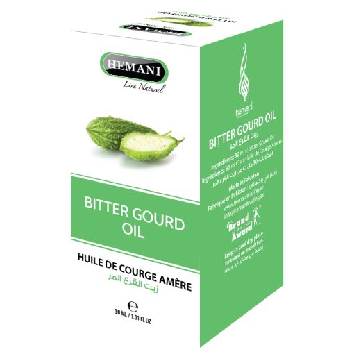 Hemani Herbal Bitter Gourd Oil - 30ml Herbal Oils Hemani 