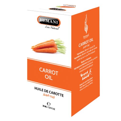 Hemani herbal Carrot Oil - 30 ml Herbal Oils Hemani 