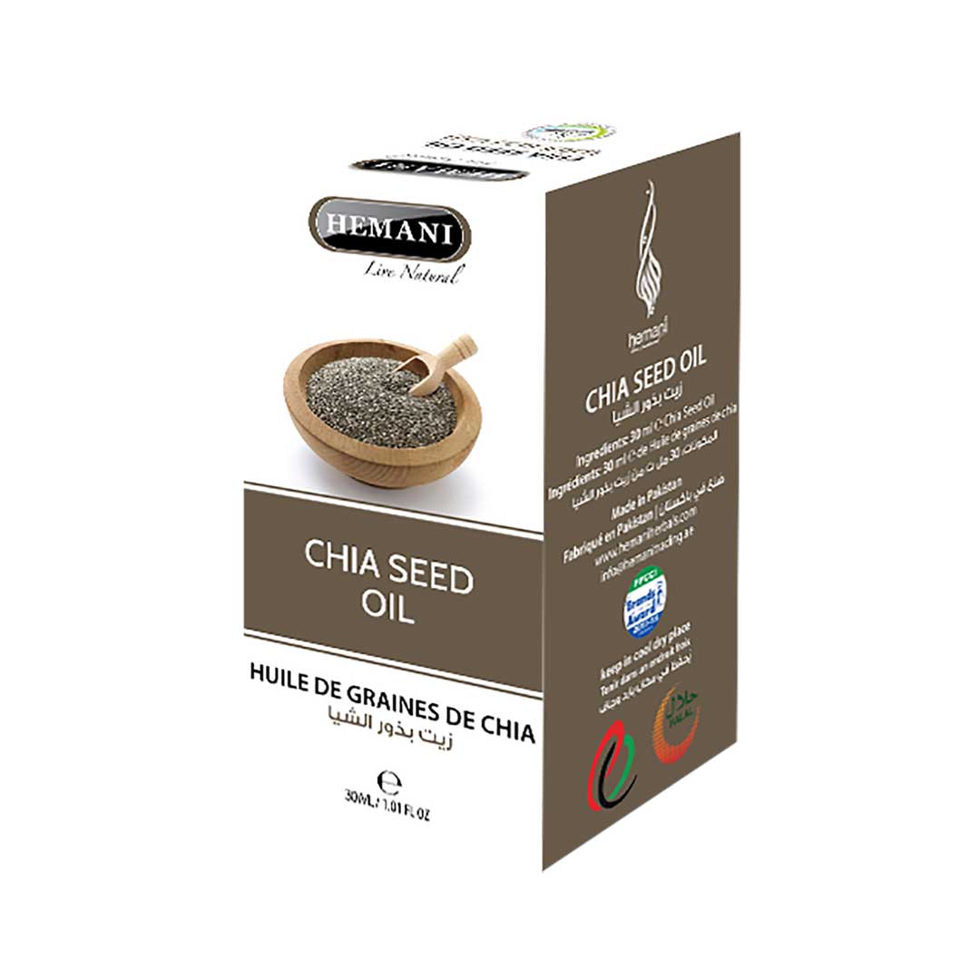 Hemani Herbal Chia Seed Oil - 30 ml Herbal Oils Hemani 