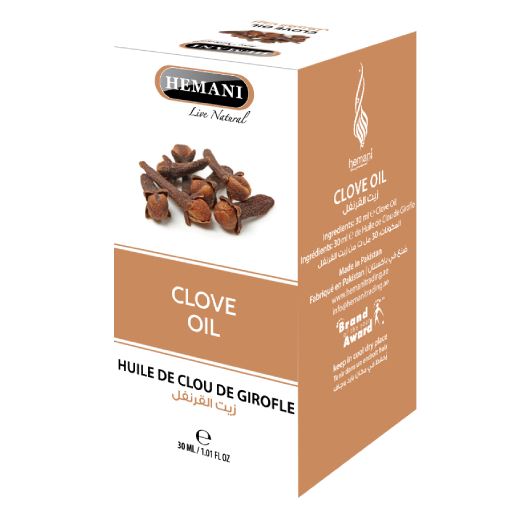 Hemani Herbal Clove Oil Herbal Oils Hemani 30ml 