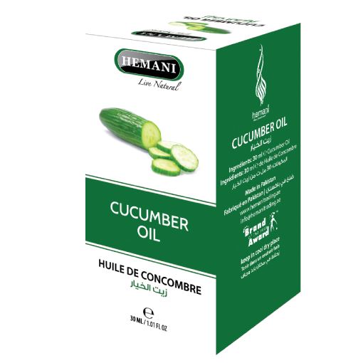 Hemani Herbal Cucumber Oil - 30 ml Herbal Oils Hemani 