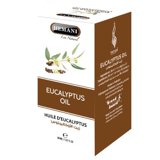 Hemani Herbal Eucalyptus Oil Herbal Oils Hemani 30ml 