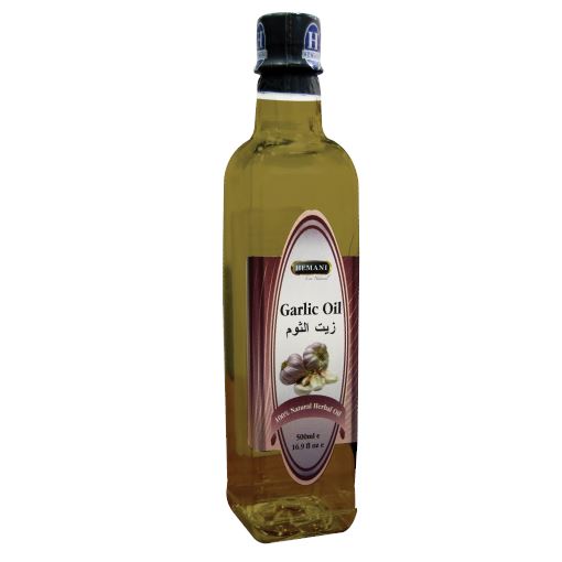 Hemani Herbal Garlic Oil Herbal Oils Hemani 500ml 