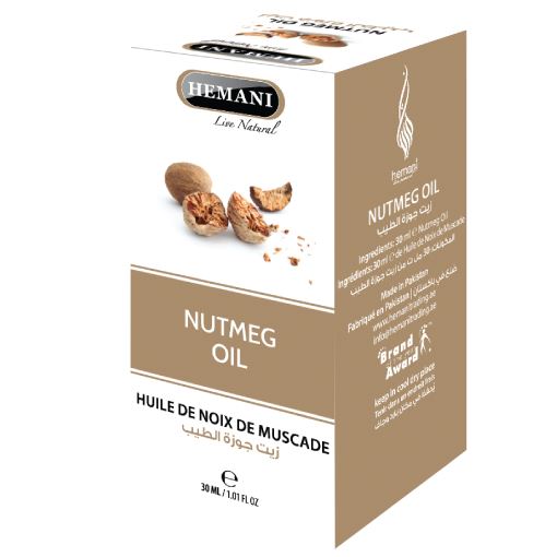 Hemani Herbal Nutmeg Oil - 30 ml Herbal Oils Hemani 