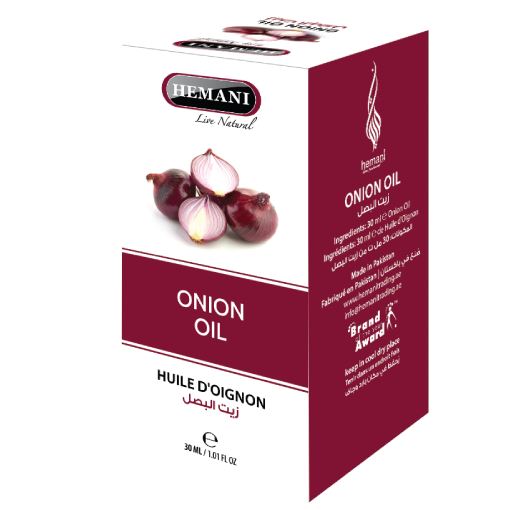 Hemani Herbal Onion Oil - 30 ml Herbal Oils Hemani 