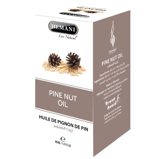 Hemani Herbal Pine Nut Oil - 30 ml Herbal Oils Hemani 