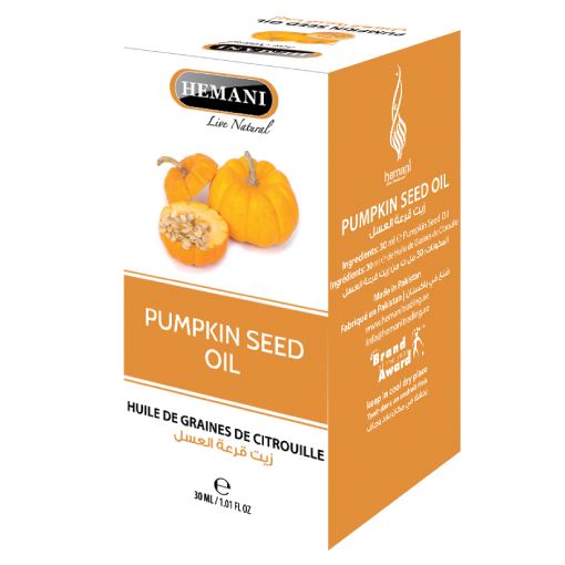 Hemani Herbal Pumkin Seed Oil - 30 ml Herbal Oils Hemani 