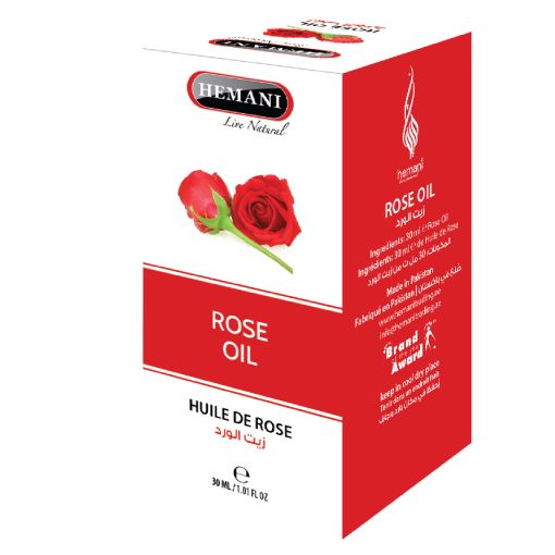 Hemani Herbal Rose Oil Herbal Oils Hemani 30ml 