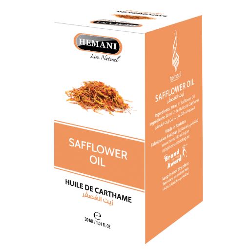 Hemani Herbal Safflower Oil - 30 ml Herbal Oils Hemani 