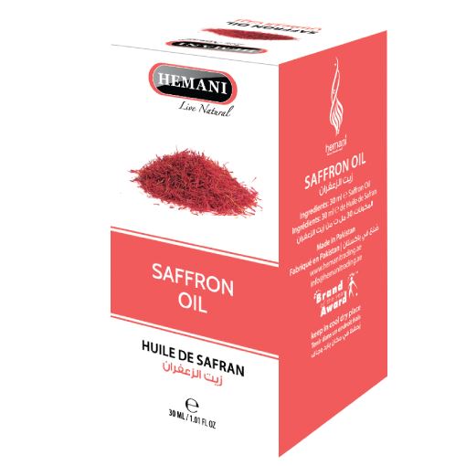 Hemani Herbal Saffron Oil - 30 ml Herbal Oils Hemani 